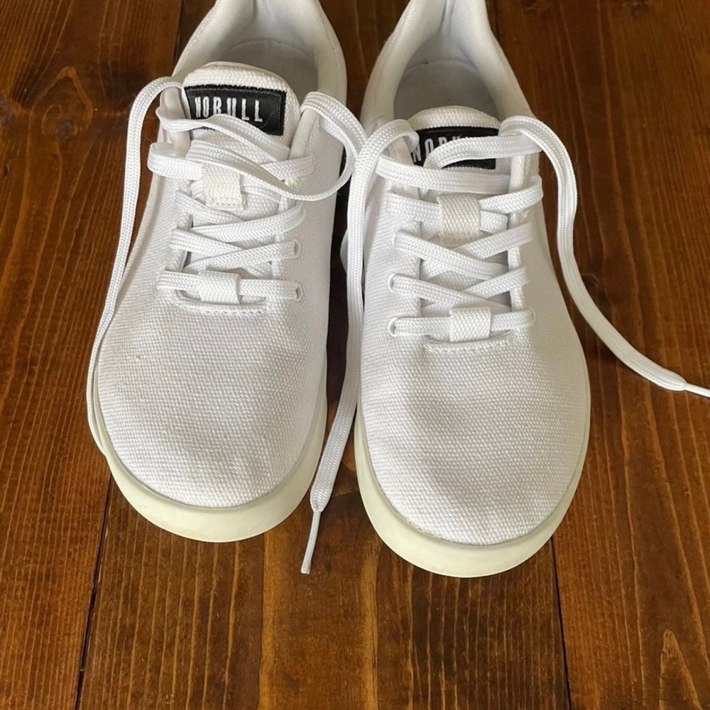NoBull White ivory canvas shoes